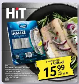 Selgros Lisner Filety śledziowe Matjas oferta