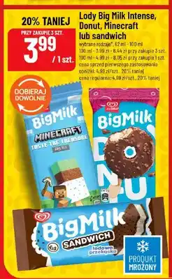 Polomarket Lody Big Milk Intense oferta