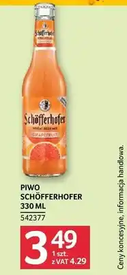Selgros Schöfferhofer Piwo oferta