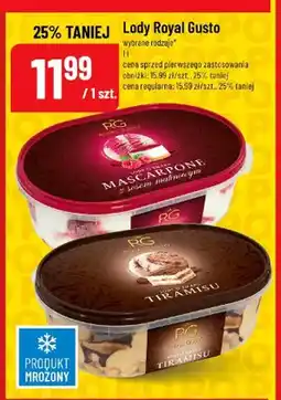Polomarket Lody Royal Gusto Mascarpone z sosem malinowym oferta