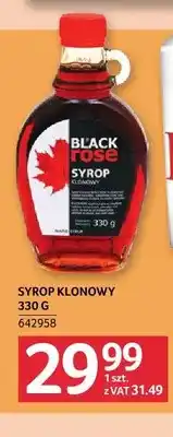 Selgros Black Rose Syrop klonowy oferta
