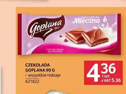Selgros Goplana Czekolada oferta