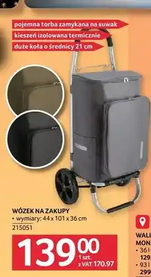 Selgros Wózek na zakupy oferta