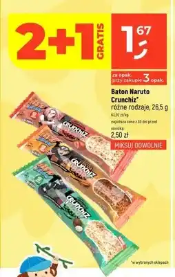 Dealz Baton Naruto Crunchiz Cocoa oferta