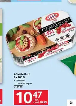 Selgros Mlekovita Camembert Grill oferta