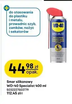 Castorama Smar silikonowy WD-40 Specialist oferta