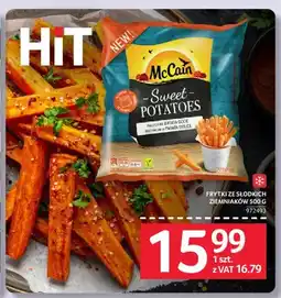 Selgros McCain Frytki ze słodkich ziemniaków oferta