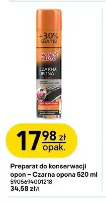 Castorama Preparat do konserwacji opon Czarna opona Moje Auto oferta