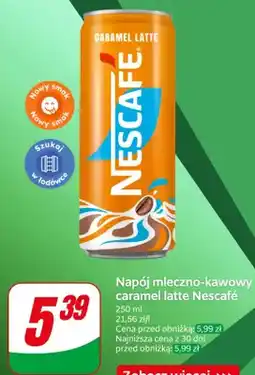 Dino Napój mleczno-kawowy Nescafé caramel latte oferta