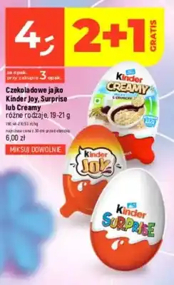 Dealz Czekoladowe jajko Kinder Joy oferta