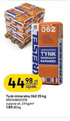 Castorama Tynk mineralny 062 KREISEL oferta