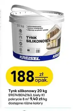 Castorama Tynk silikonowy KREISEL oferta