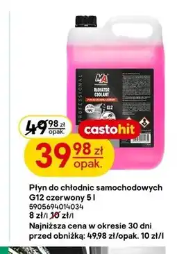 Castorama Płyn do chłodnic samochodowych G12 czerwony MA Professional oferta
