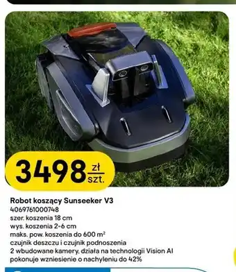 Robot koszący Sunseeker V3