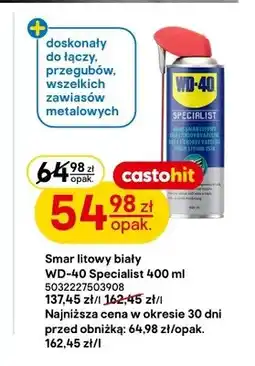 Castorama Smar litowy biały WD-40 Specialist oferta