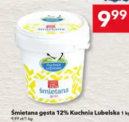 Lewiatan Kuchnia Lubelska Śmietana gęsta 12% oferta