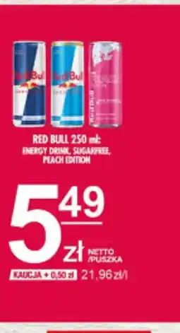 Lewiatan Red Bull Energy Drink oferta