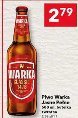 Lewiatan Piwo Warka Jasne Pełne oferta