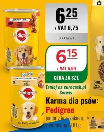 Eurocash Karma dla psów: Pedigree oferta