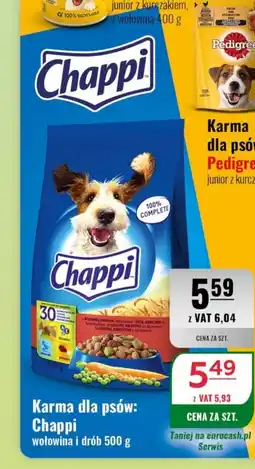 Eurocash Karma dla psów: Chappi oferta