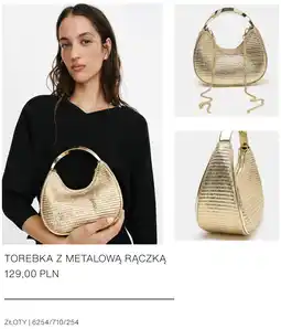 ZARA TOREBKA Z METALOWĄ RĄCZKĄ Zara oferta