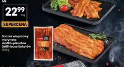 Delikatesy Centrum Boczek wieprzowy marynata słodko-pikantna Grill House Sokołów oferta