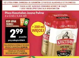 Delikatesy Centrum Piwo Kasztelan Jasne Pełne oferta