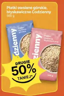Delikatesy Centrum Płatki owsiane górskie, błyskawiczne Codzienny oferta