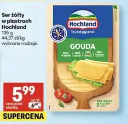 Delikatesy Centrum Ser żółty w plastrach Hochland oferta