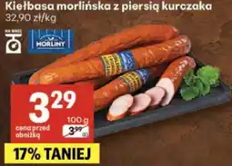 Delikatesy Centrum Kiełbasa morlińska z piersią kurczaka oferta