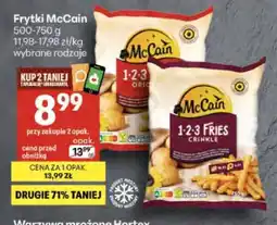 Delikatesy Centrum Frytki McCain oferta
