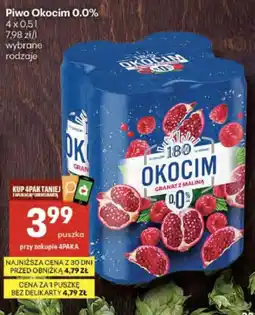 Delikatesy Centrum Piwo Okocim 0.0% oferta