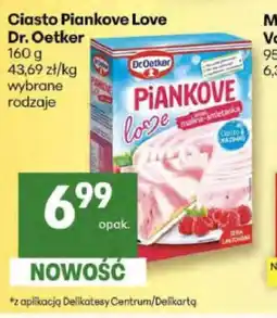 Delikatesy Centrum Ciasto Piankove Love Dr. Oetker oferta