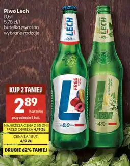 Delikatesy Centrum Piwo Lech oferta