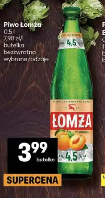 Delikatesy Centrum Piwo Łomża oferta