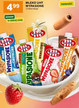 Stokrotka Mleko UHT Mlekovita Wypasione, różne rodzaje oferta