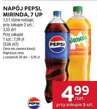 Stokrotka NAPÓJ PEPSI, MIRINDA, 7 UP oferta