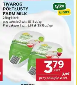 Stokrotka TWARÓG PÓŁTŁUSTY FARM MILK oferta
