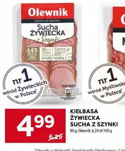 Stokrotka KIEŁBASA ŻYWIECKA SUCHA Z SZYNKI oferta
