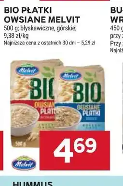 Stokrotka BIO PŁATKI OWSIANE MELVIT oferta