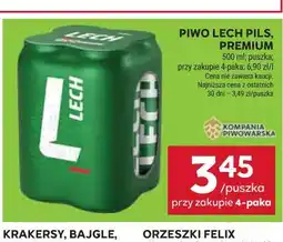 Stokrotka PIWO LECH PILS, PREMIUM oferta