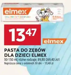 Stokrotka PASTA DO ZĘBÓW DLA DZIECI ELMEX oferta