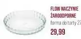 Stokrotka FLOW NACZYNIE ŻAROODPORNE forma do tarty 27,5 cm oferta