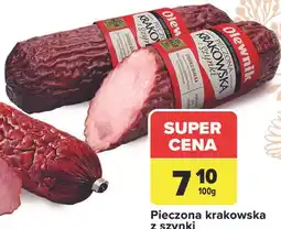 Carrefour Pieczona krakowska z szynki oferta