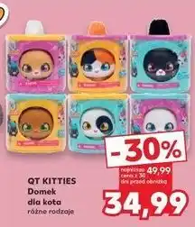 Kaufland Domek dla kota qt kitties oferta