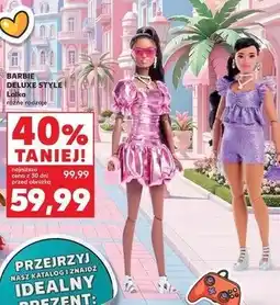 Kaufland Lalka deluxe Barbie oferta