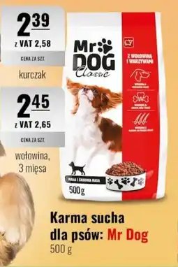 Eurocash Karma sucha dla psów: Mr Dog kurczak oferta