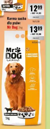 Eurocash Karma sucha dla psów: Mr Dog wołowina oferta