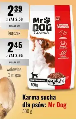 Eurocash Karma sucha dla psów: Mr Dog wołowina, 3 mięsa oferta