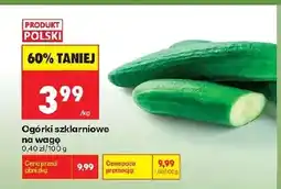 Biedronka Ogórki Polski oferta